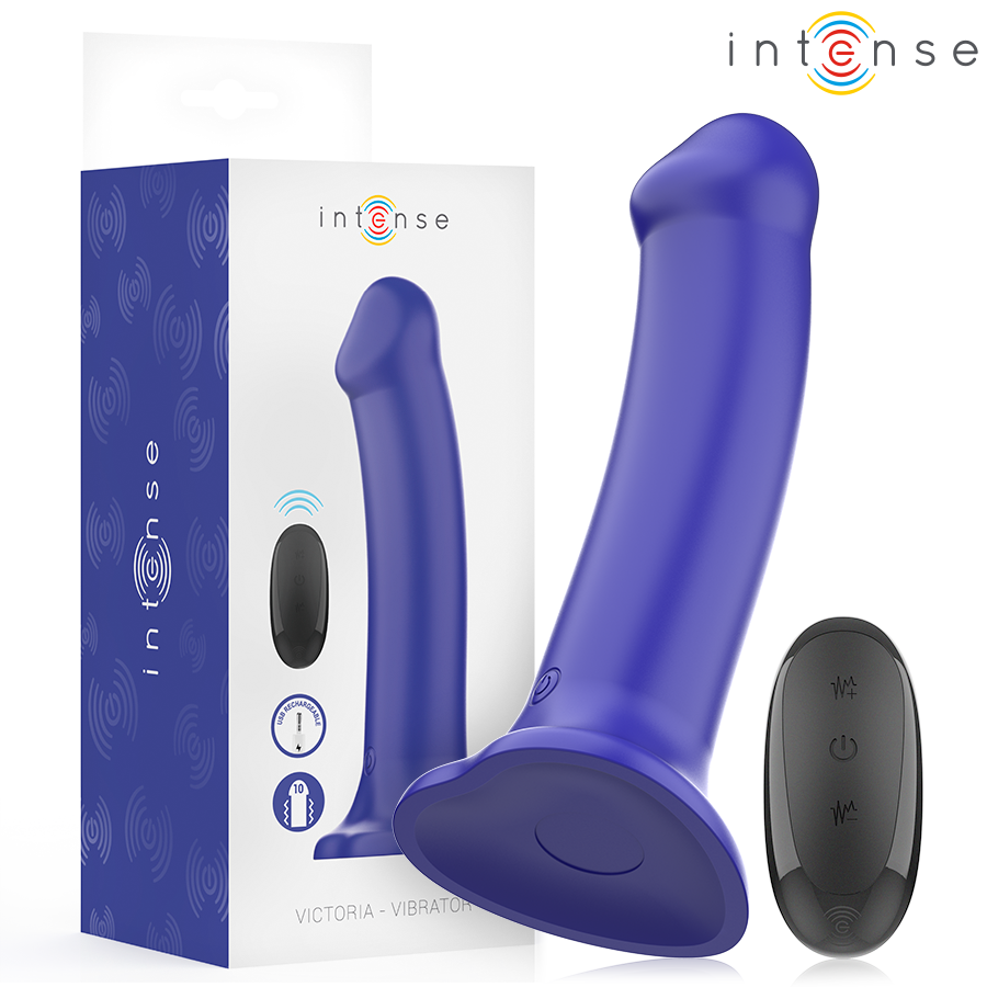 Vibromasseur INTENSE Victoria avec télécommande et ventouse
