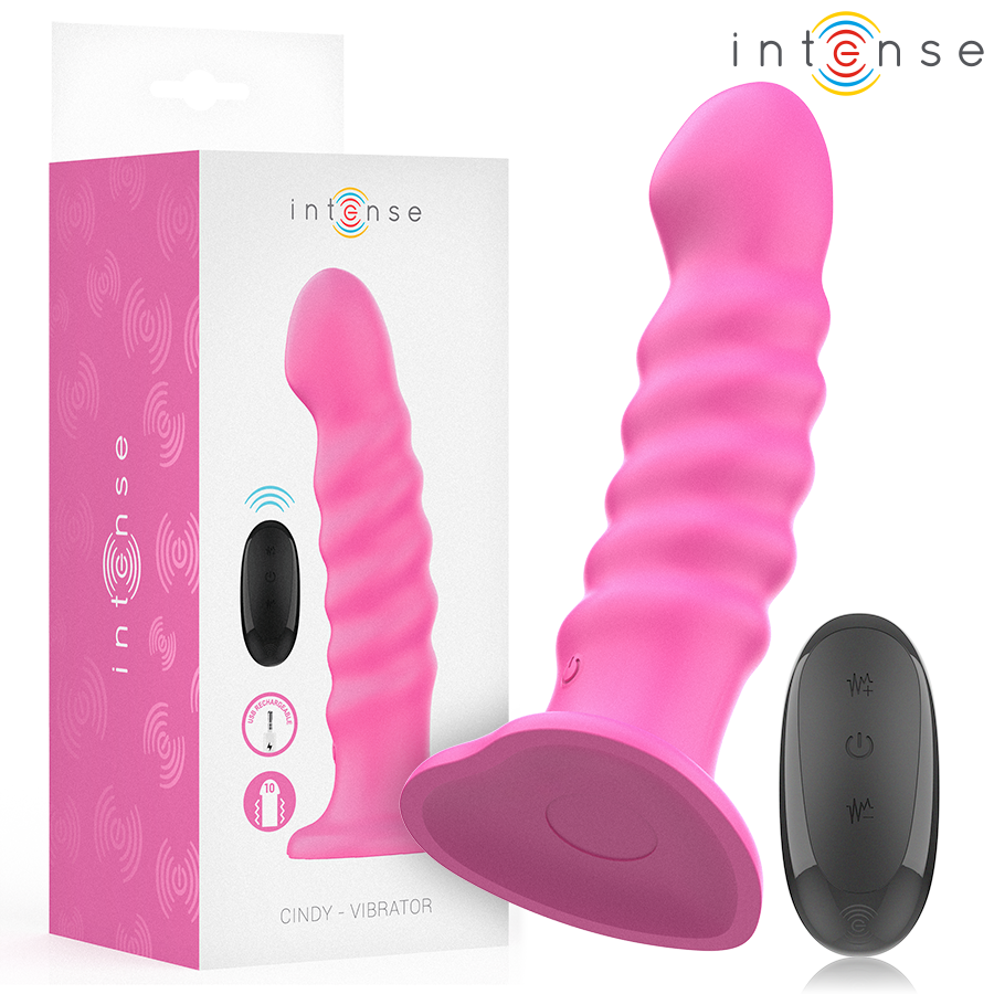Vibromasseur INTENSE Cindy avec télécommande, taille L