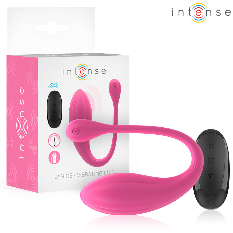 Vibromasseur pour couple INTENSE Janice avec télécommande