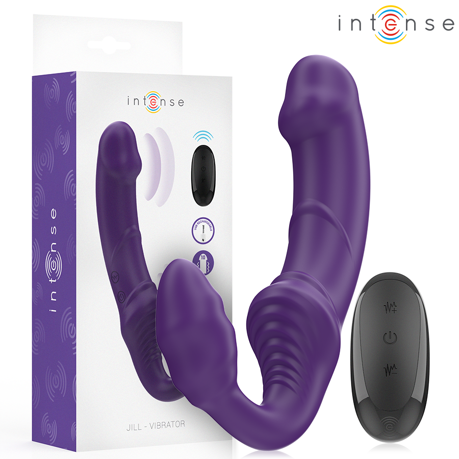 Vibromasseur point G INTENSE Jill avec télécommande, 20 cm