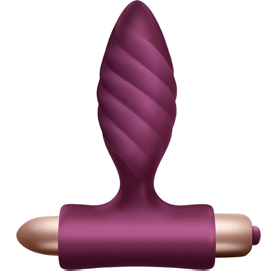 CLIMAXIMUM Oryx plug anal vibrant à pointe spiralée
