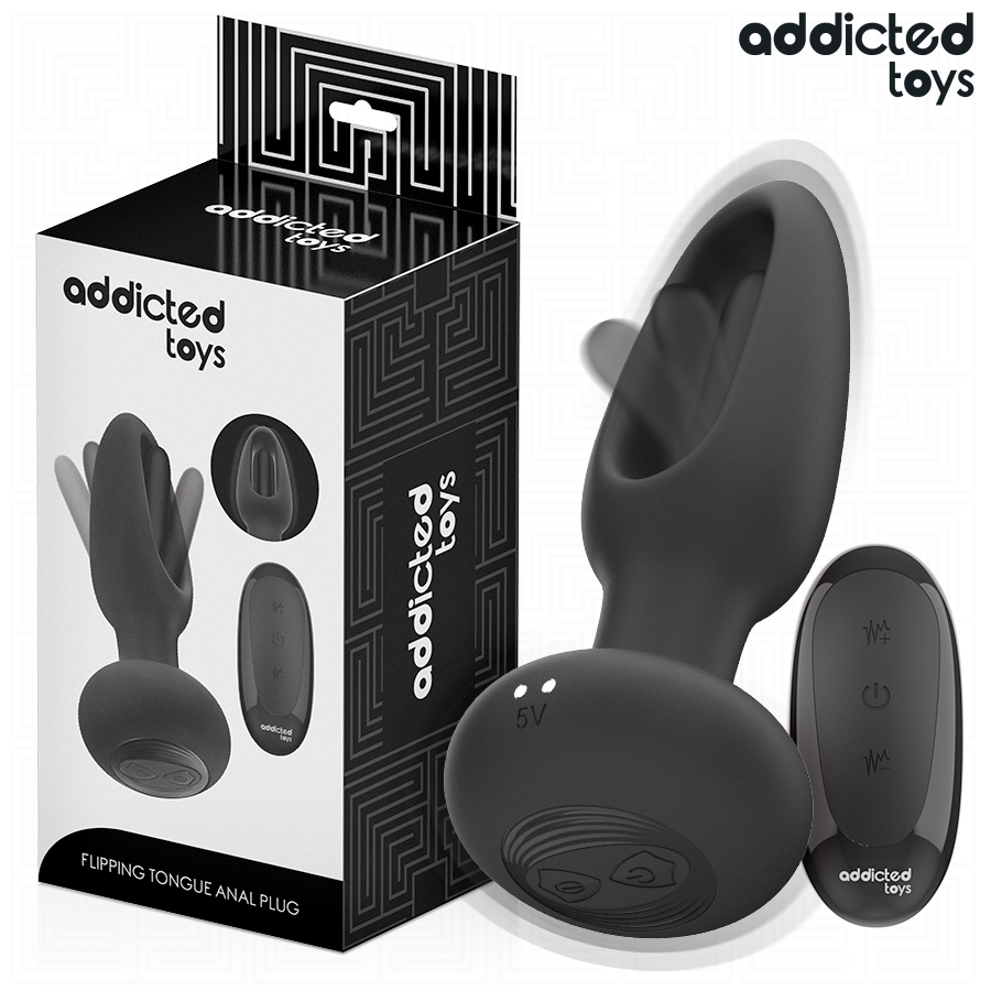 Plug anal vibrant ADDICTED TOYS avec télécommande