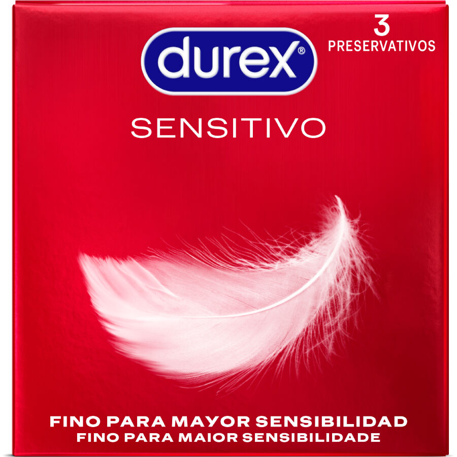 Préservatifs fins Durex Sensitive, 3 pièces