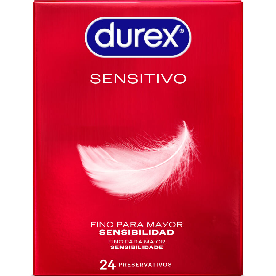 Préservatifs fins Durex Sensitive Soft, 24 pièces