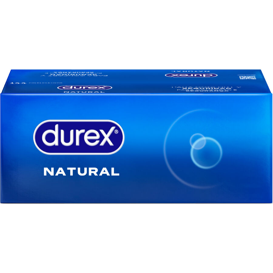 Préservatifs Durex Natural Comfort Standard, 144 pièces