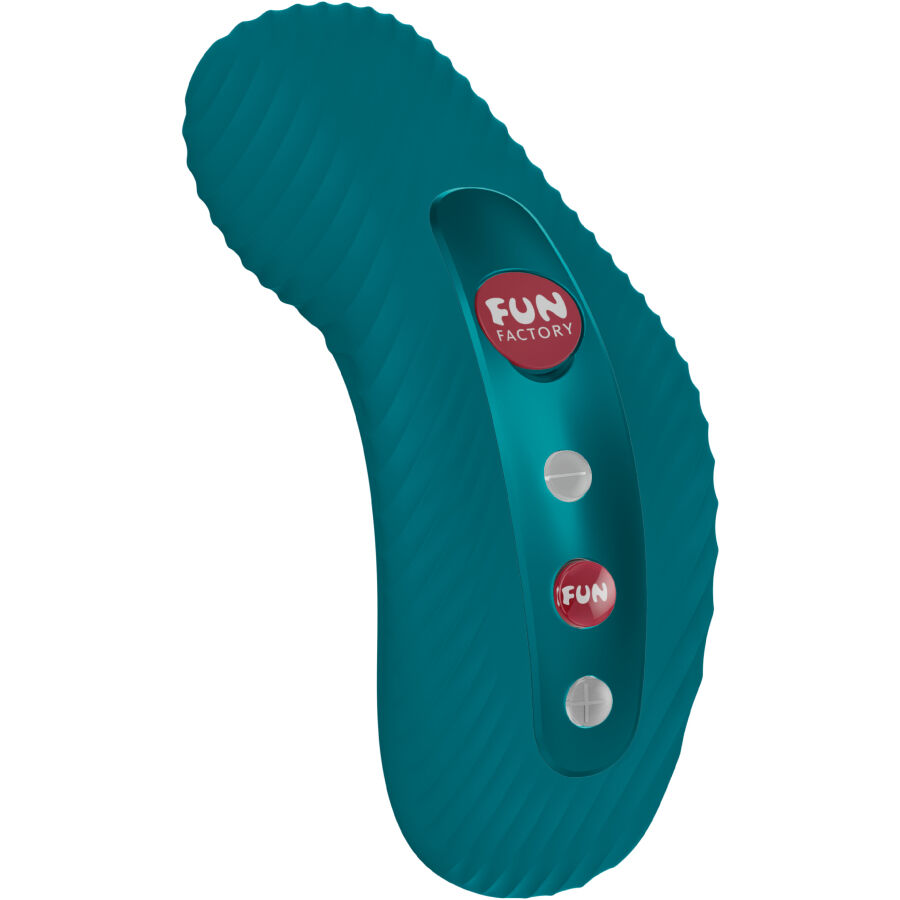 FUN FACTORY LAYA III, vibromasseur Lay On vert bouteille
