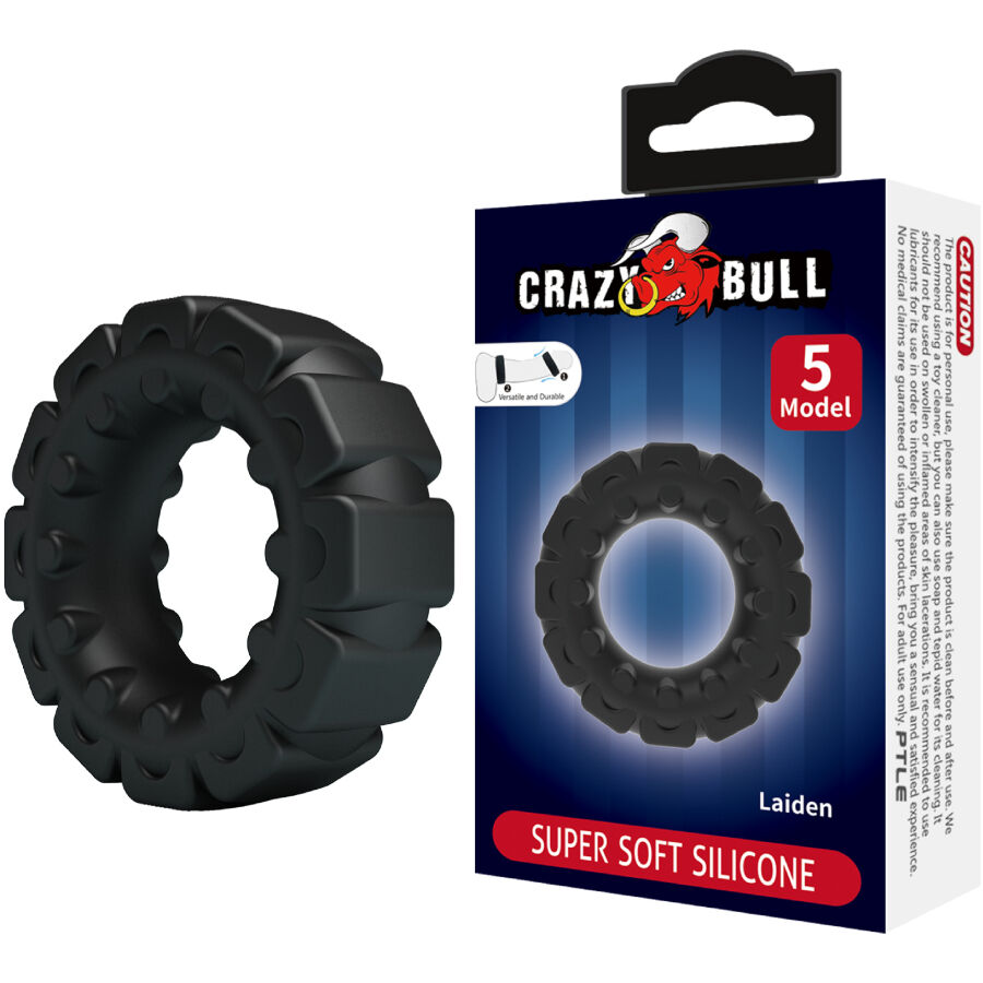 Crazy Bull Laiden Model 5, anneau pénien réglable sans vibration