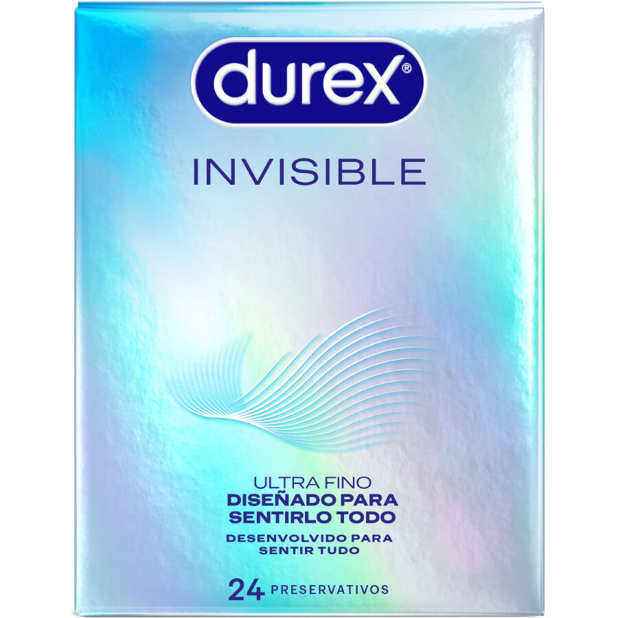 Préservatifs fins Durex Invisible, 24 pièces