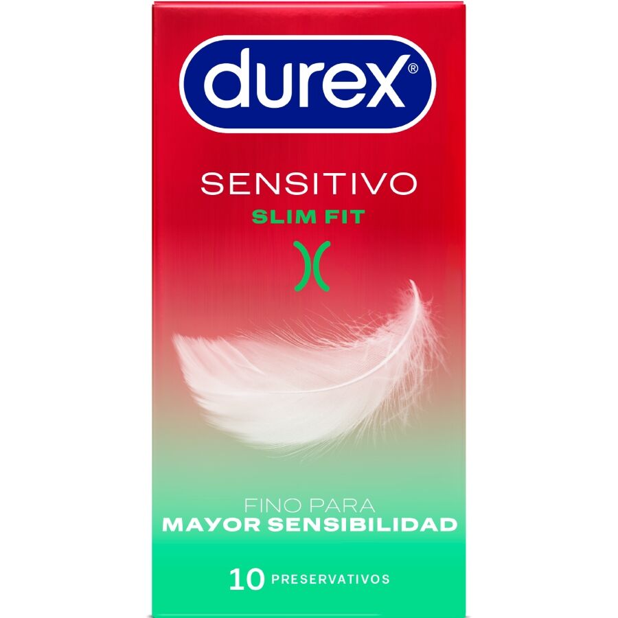 Préservatifs fins Durex Sensitivo Slim Fit, 10 unités