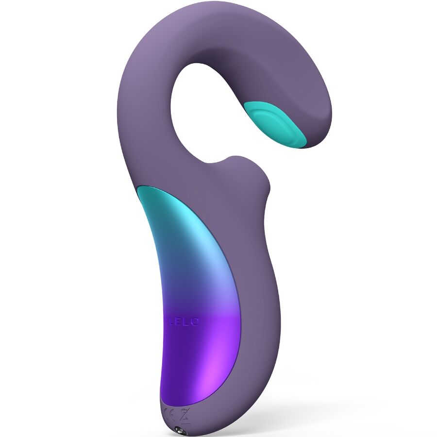 LELO ENIGMA Double Sonic, stimulateur du point G, Cyber Purple