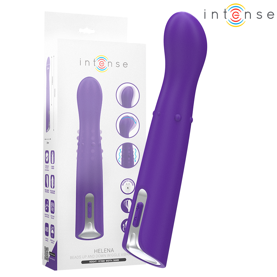 Vibromasseur INTENSE Helena Up & Down avec billes mobiles
