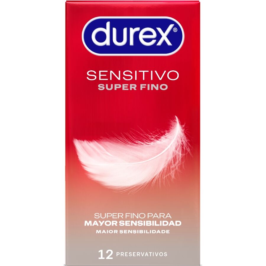 Préservatifs fins Durex Sensitive, 12 pièces