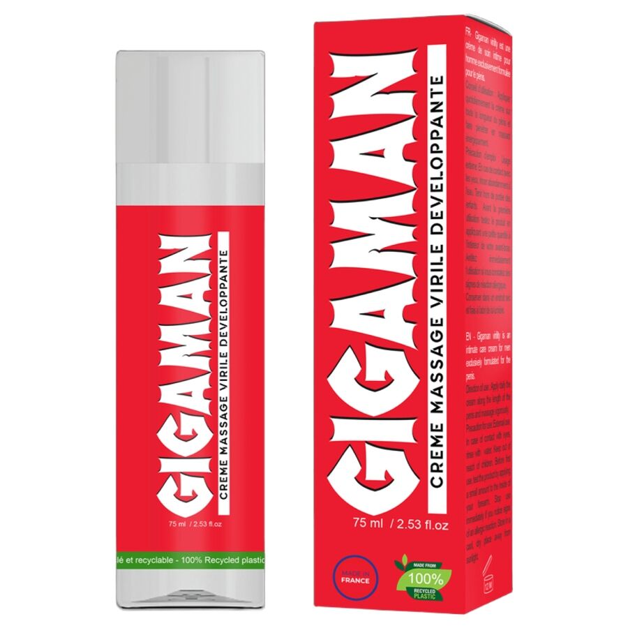 Crème de soin intime RUF Gigaman au ginseng et au fenugrec, 100 ml