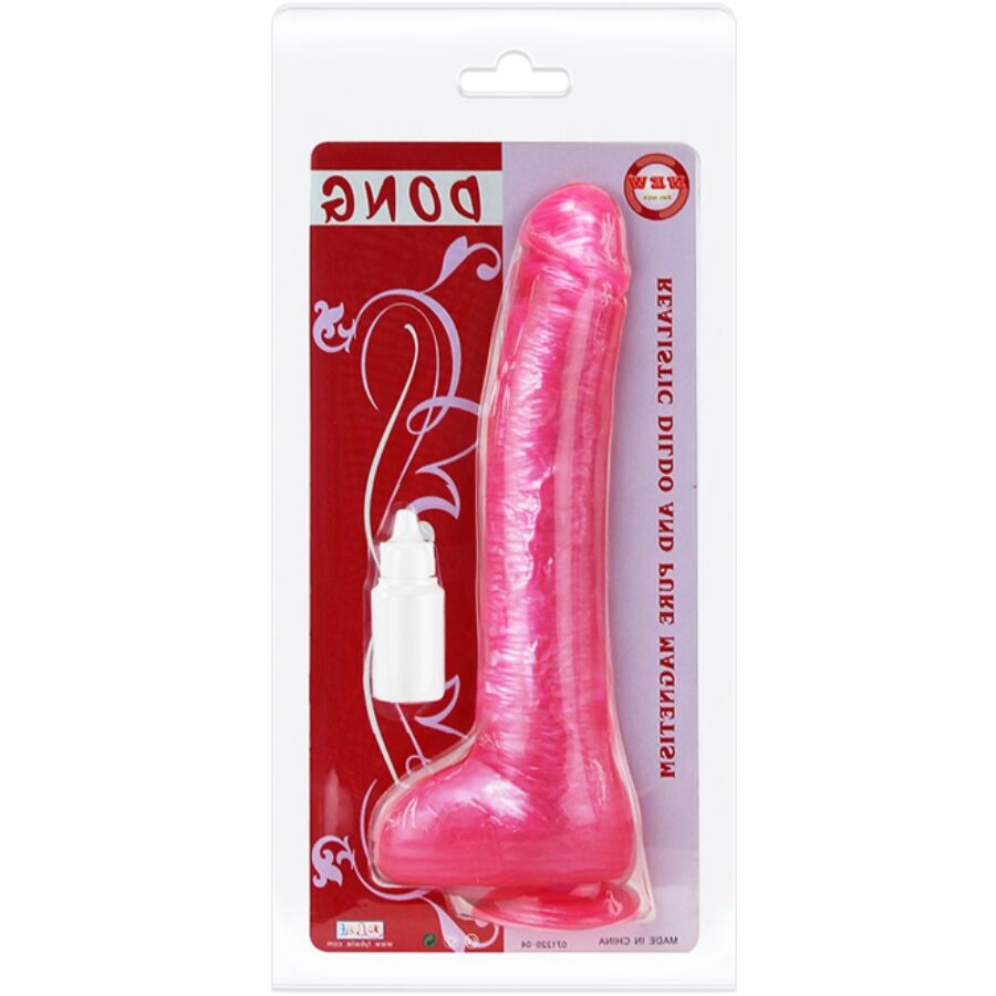 Dildo réaliste BAILE avec ventouse, rose