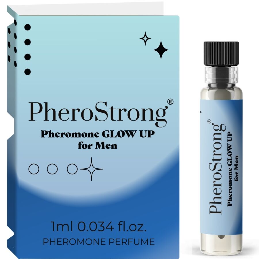 Parfum aux phéromones PheroStrong Glow Up pour homme, 1 ml