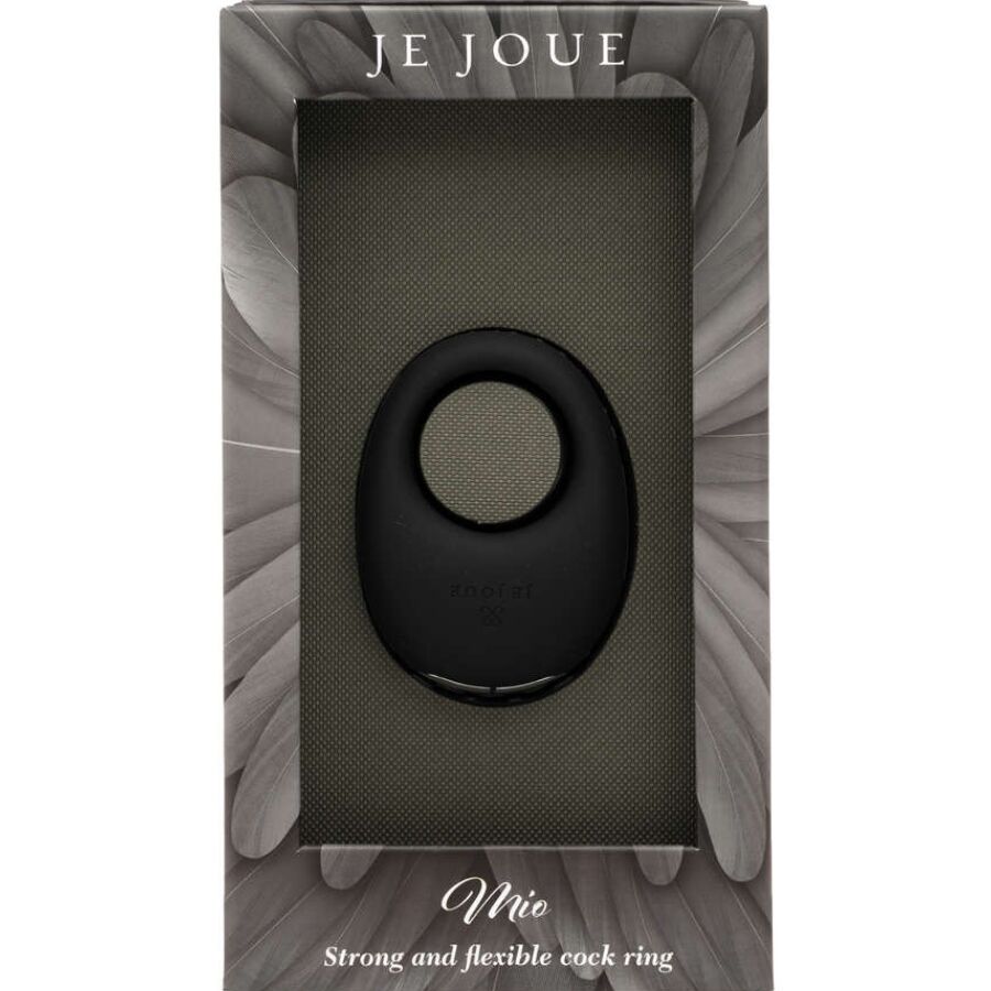 JE JOUE Mio, anneau pénien vibrant noir