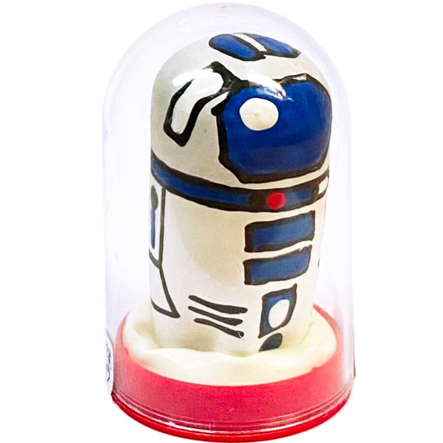 CONDOMERIE Robot, objet fantaisie en latex peint à la main