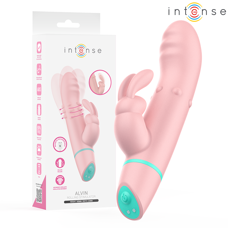 Rabbitvibeur INTENSE Alvin avec oscillation et mouvement rotatif