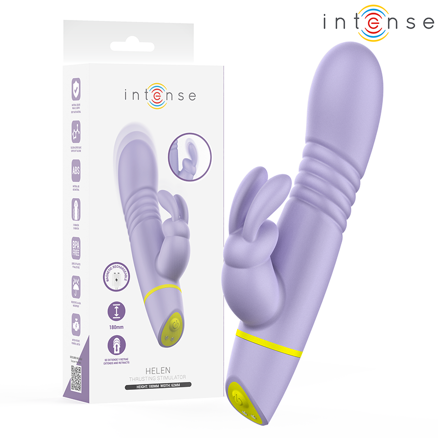 Rabbit vibrant INTENSE Helen avec mouvement de va-et-vient