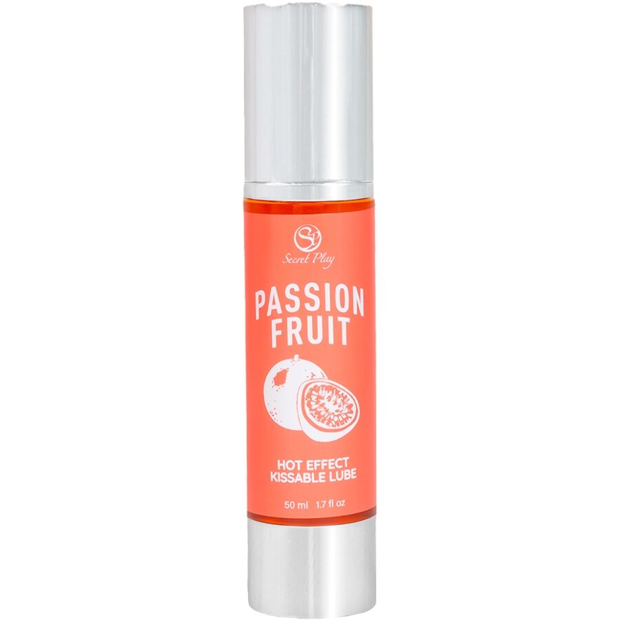 Gel lubrifiant chauffant Secretplay au fruit de la passion