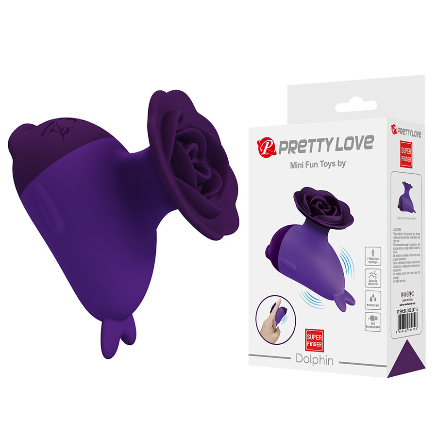 Pretty Love Dolphin Mini Stimulateur clitoridien
