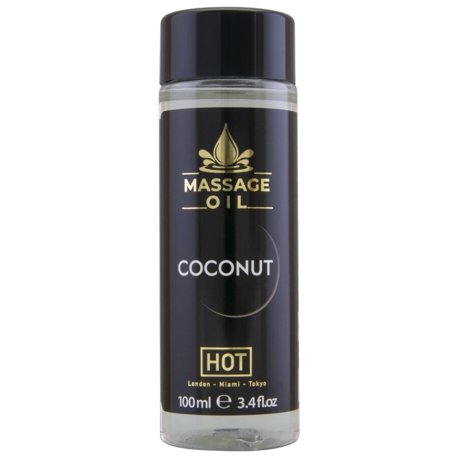 Huile de massage HOT parfum noix de coco, 100 ml