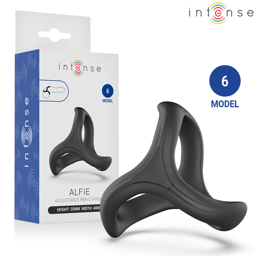 INTENSE Alfie, anneau pénien sans vibration, modèle 6