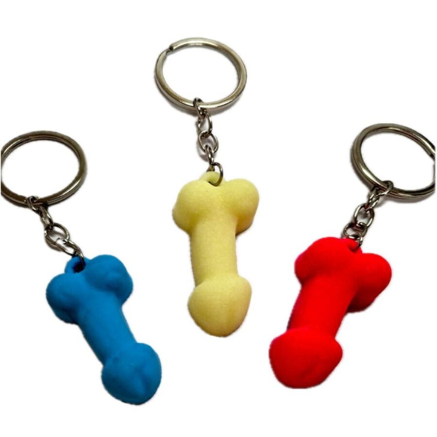Porte-clés pénis Diablo Picante phosphorescent