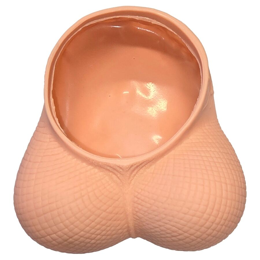 DIABLO PICANTE Coupelle vide poche en forme de testicules, teinte claire
