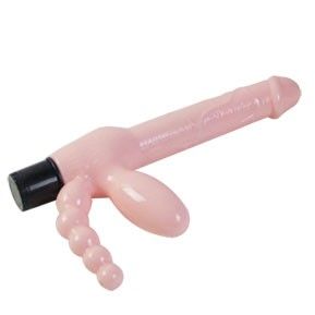 Harnais strap-on sans sangle BAILE avec vibration, 25,4 cm
