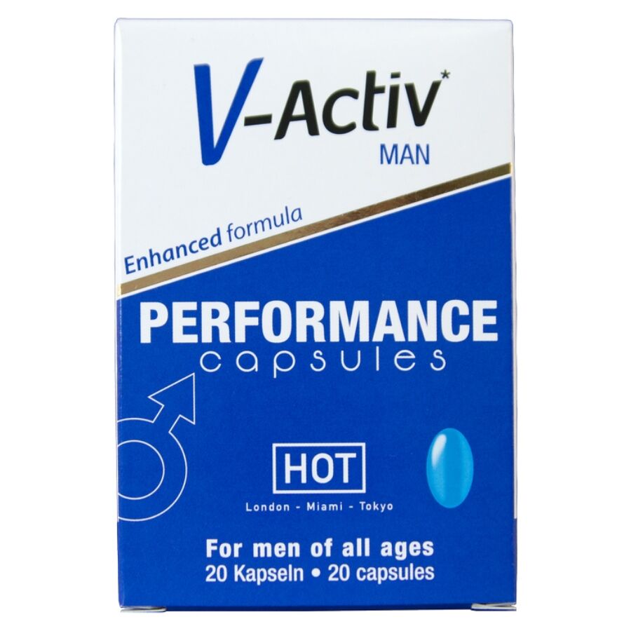 HOT V ACTIV, gélules pour homme, 20 unités