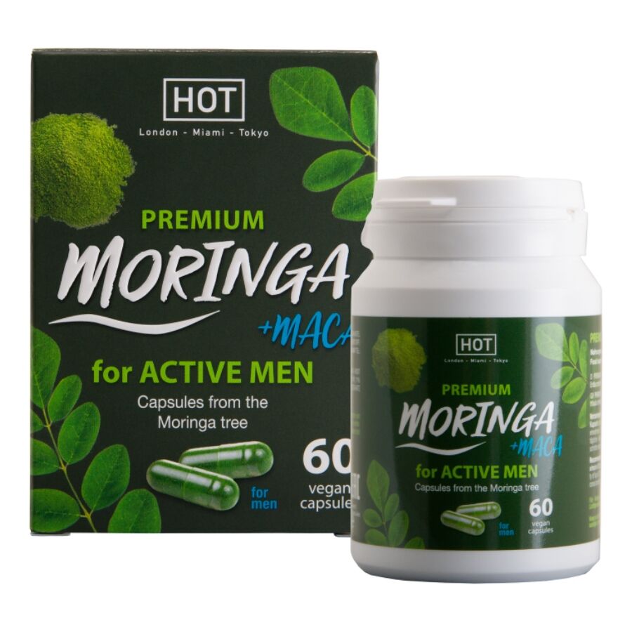 Complément alimentaire HOT Moringa Men, 60 gélules