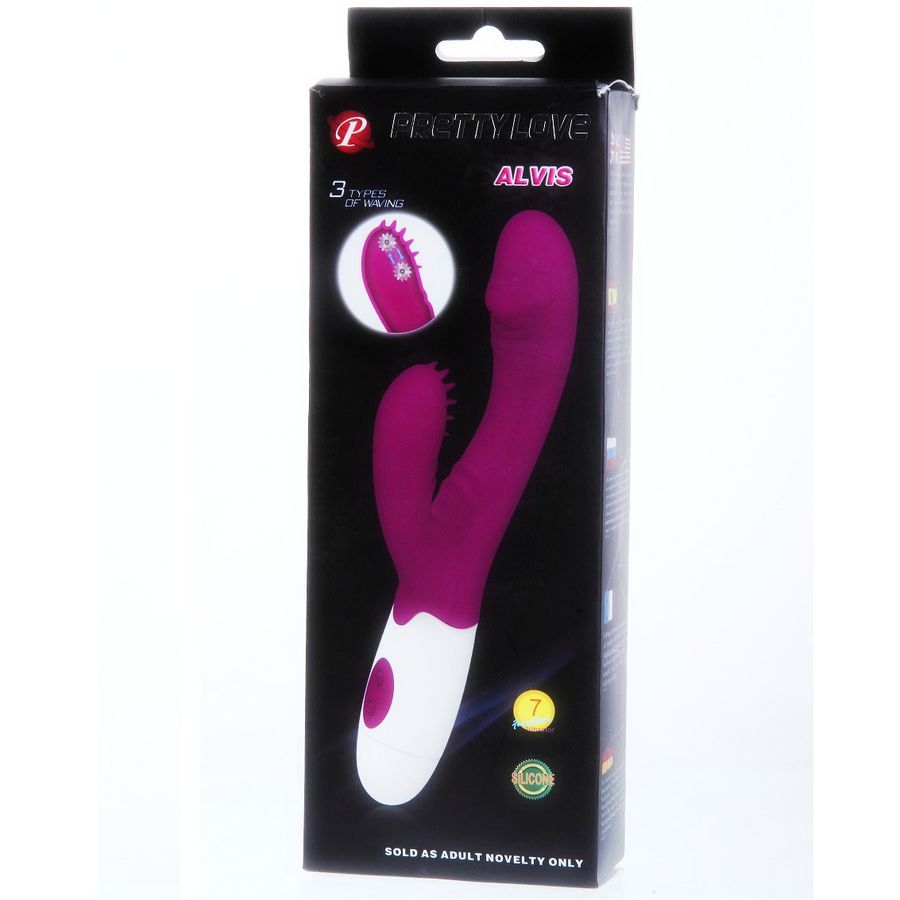 Vibrateur Pretty Love Andre avec embout rotatif
