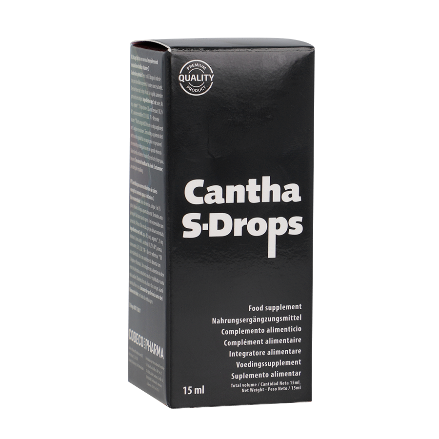 COBECO Cantha S Drops complément alimentaire, 15 ml