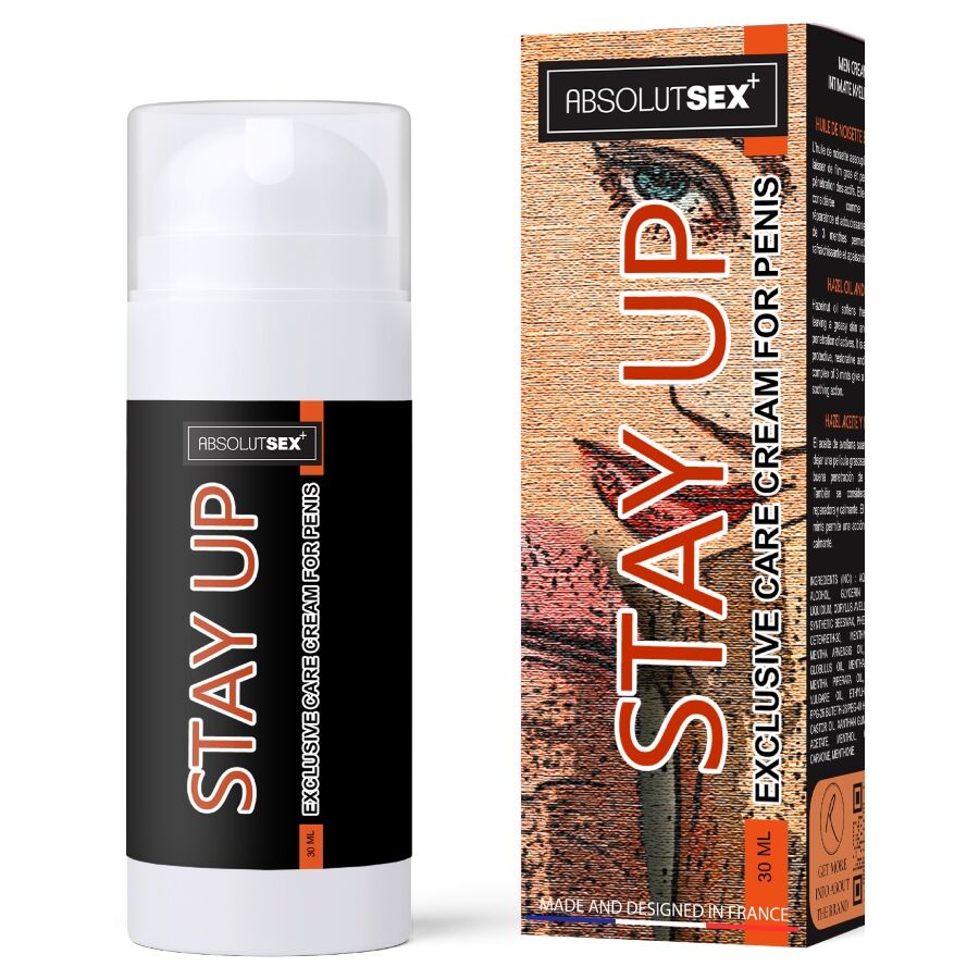 RUF Stay Up Delay Cream, crème intime pour homme, 30 ml