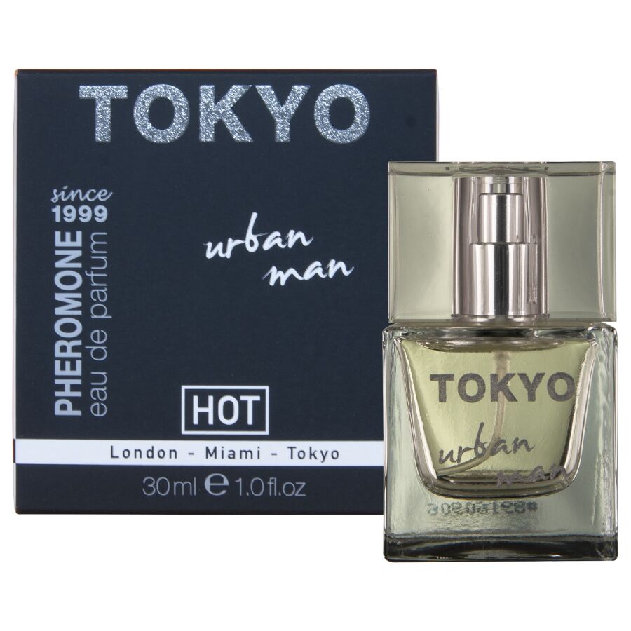 Parfum aux phéromones HOT Tokyo Urban Man, 30 ml