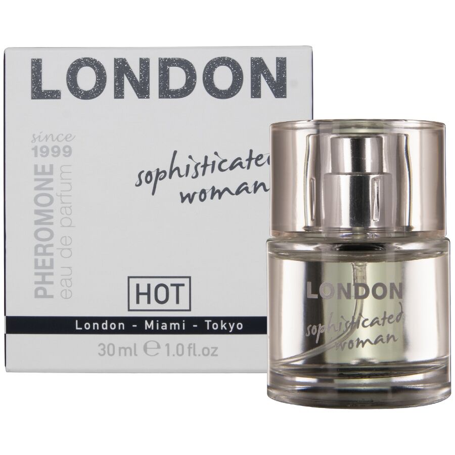 Parfum aux phéromones HOT London Sophisticated Woman, 30 ml