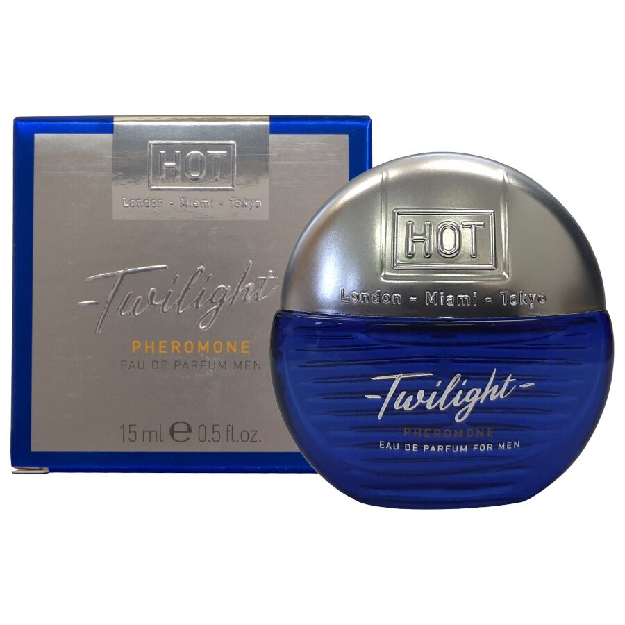 Parfum aux phéromones HOT Twilight pour homme, 15 ml