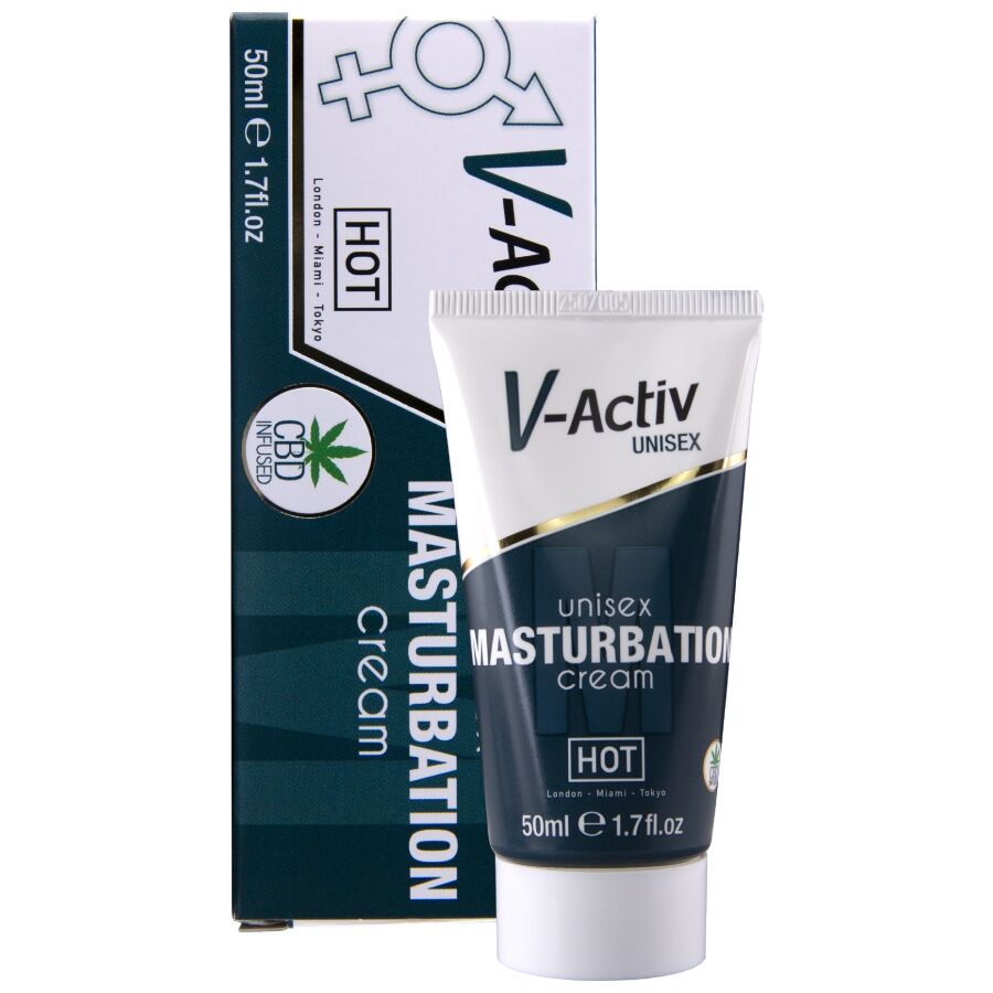 Crème de masturbation HOT au CBD, unisexe, 100 ml