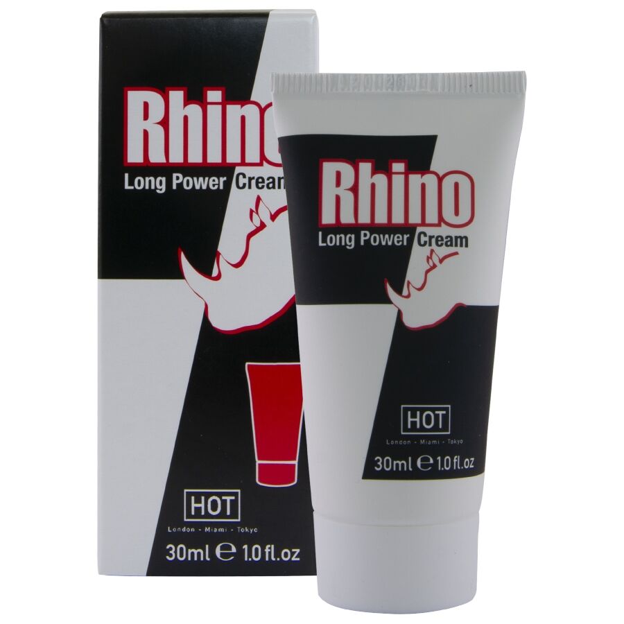 Crème retardante HOT Rhino Long Power, 30 ml
