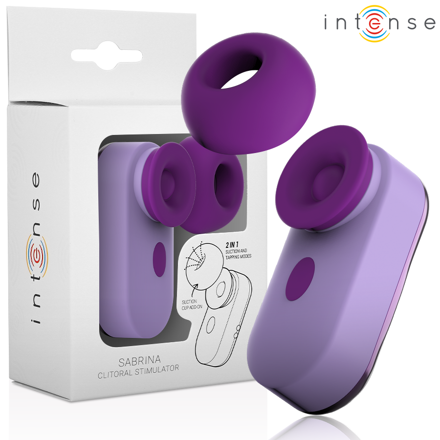 INTENSE FUN TOYS SABRINA stimulateur clitoridien violet