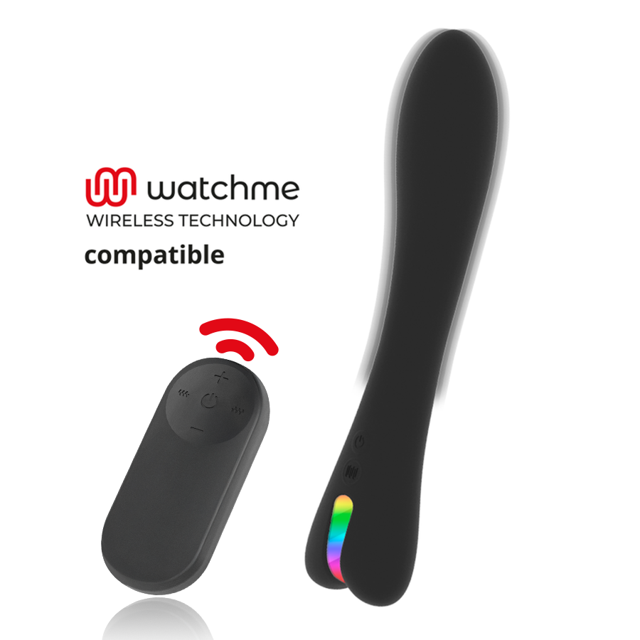 Vibromasseur point G avec télécommande, rechargeable par USB, 22 cm BRILLY GLAM