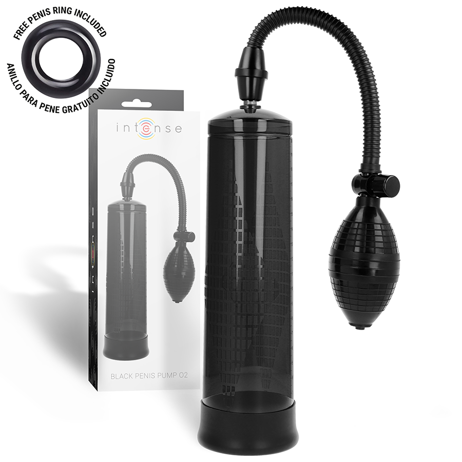 Pompe à pénis INTENSE FOR HIM 02 avec manomètre