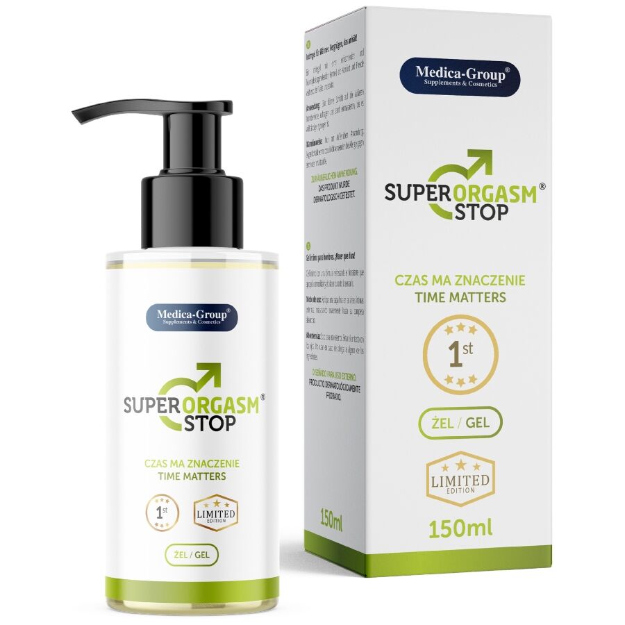 MEDICA GROUP Super Orgasm Stop gel pour homme 150 ml
