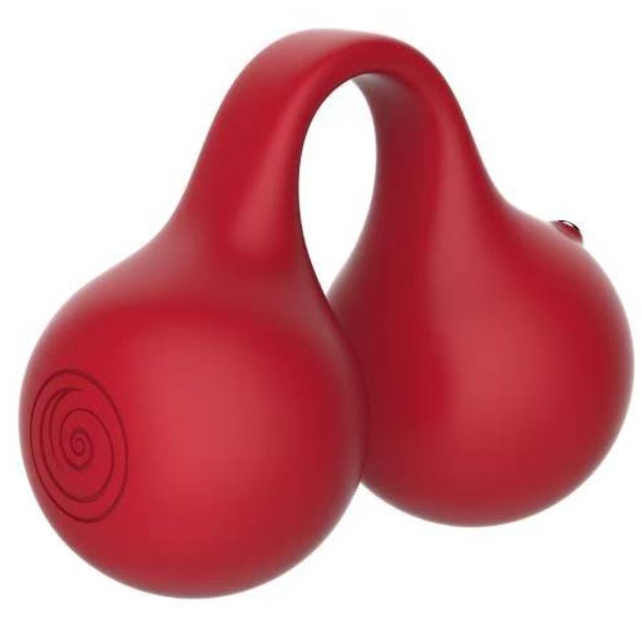 SNAIL VIBE Twinn Cherry stimulateur clitoridien et vibromasseur à doigt