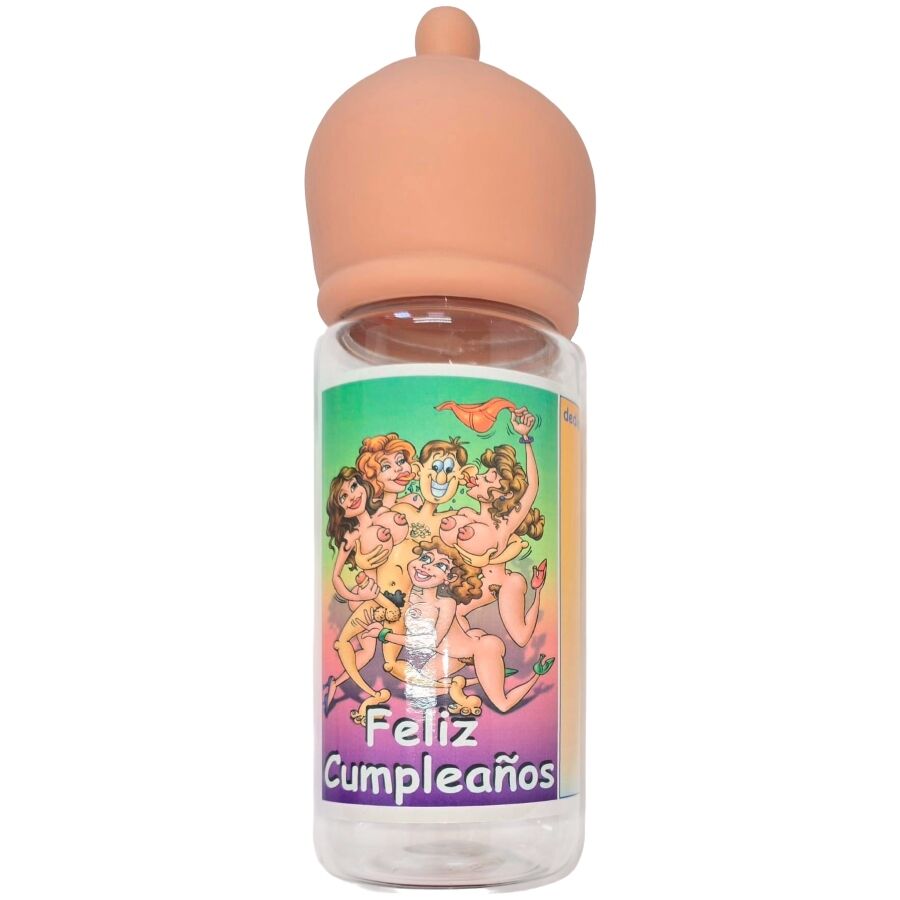 Bouteille d’anniversaire Diablo Picante en forme de poitrine, 750 ml