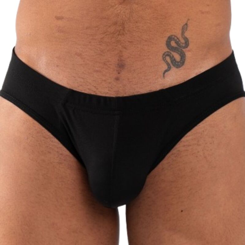 Slip homme BURN 019, noir