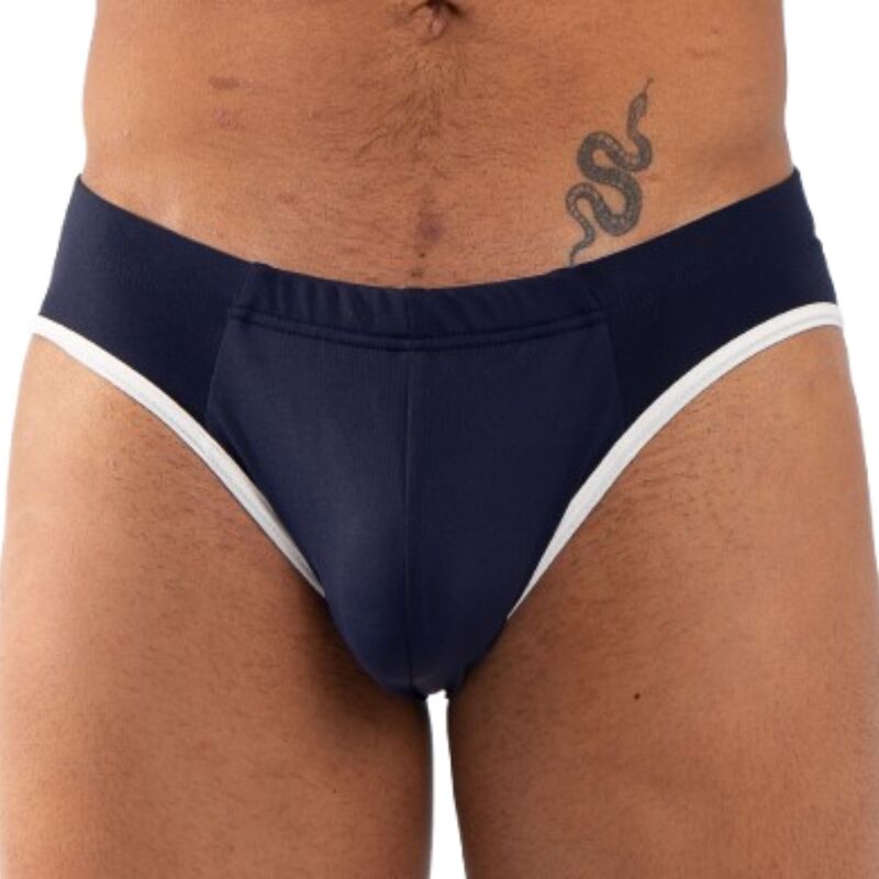 Slip homme BURN 020 bleu marine