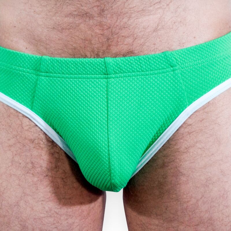 Slip homme BURN 022 vert