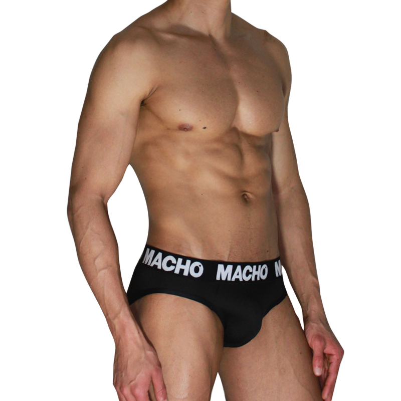 Slip classique homme MACHO MCH007 noir
